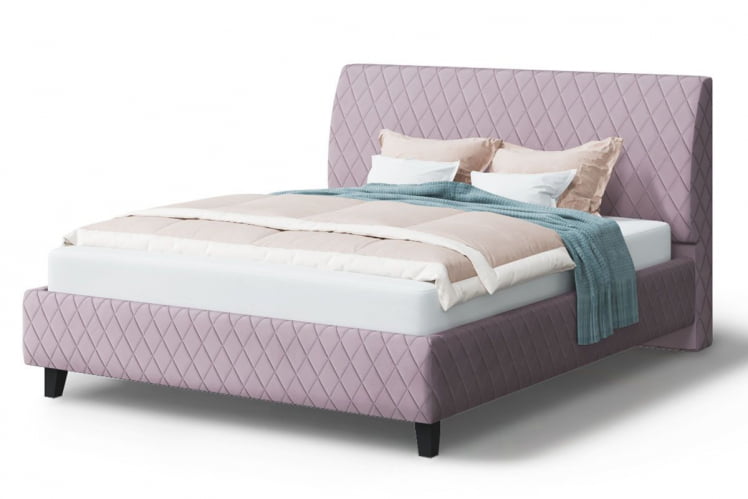 Кровать Хилтон, 2000 * 1600 мм, лиловый_0