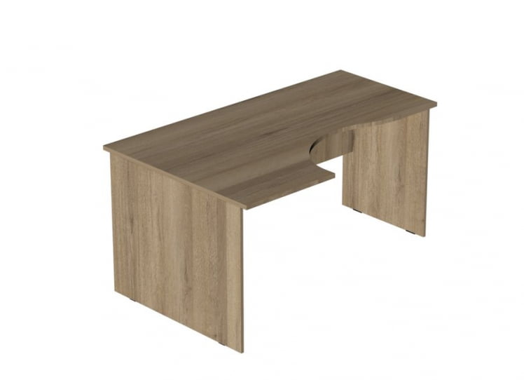 Стол компьютерный угловой Р.СКУ-16 (левый) Серый_0