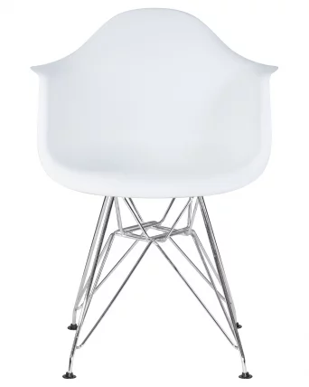 Стул обеденный DOBRIN DAW CHROME Белый_5