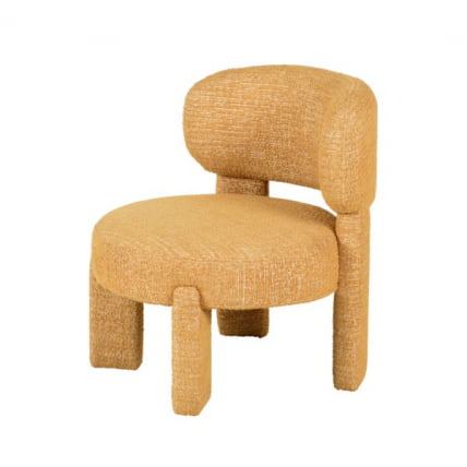 Кресло лаунж Fani горчичный_3