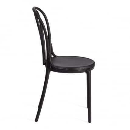 Стул THONET (mod. PL62) пластик, 42 x 52 x 89 см, Black (черный) 05_1