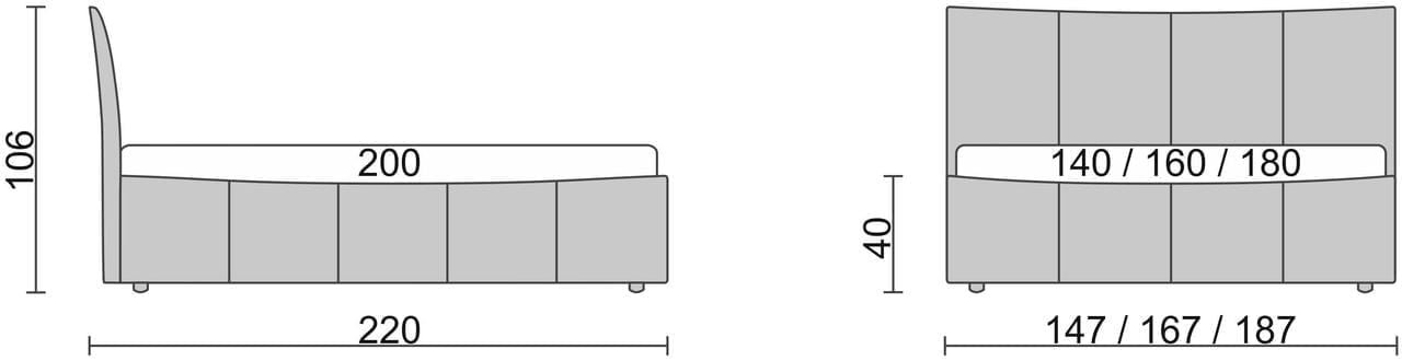 Кровать Stella Белый_68181_1