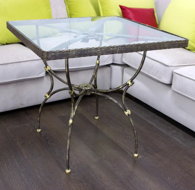 Стол Прованс квадратный 800ммx800мм h750мм_0