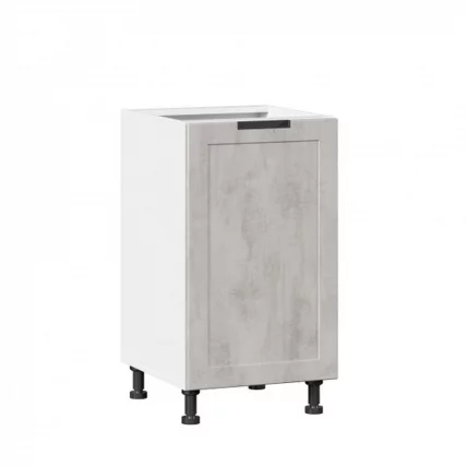 Тумба кухонная 450 Джамис ЛД 296.030.000.004 Белый Белый камень_0