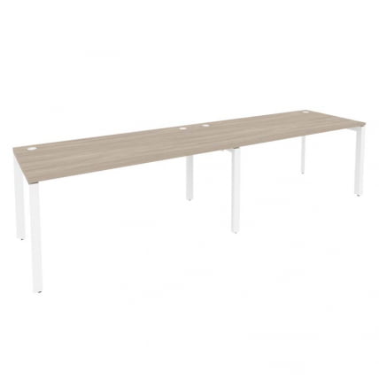 Рабочая станция на П-образном м/к ONIX O.MP-RS-2.4.8 Дуб Аттик/Белый_0