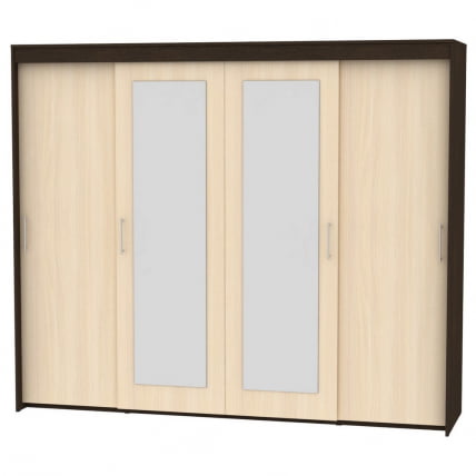 Шкаф-купе T-5-198х235х45-M(Венге-ДМ-4)_0