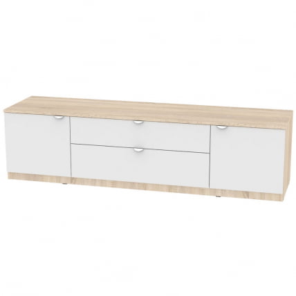 Комод Калисто(K31)475х1802х468ручкаторцеваяTR-2(ДСС-Белый)_0