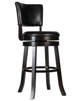 Вращающийся полубарный стул DOBRIN JOHN COUNTER (капучино, черный) 2 шт_8