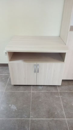 Тумба под оргтехнику Glassy 3.16.10 Туя_4