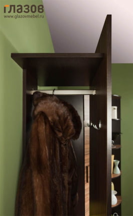 Вешалка 3 Hyper Венге (прихожая)_2