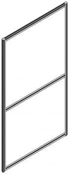 Перегородка 1600 мм RAND RP160SS70 Легно темный_0