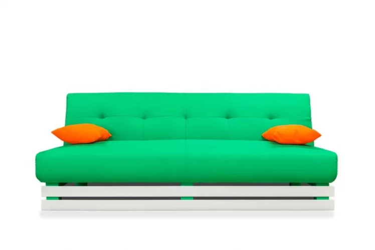 Диван MANGO 1 (2 категория) Зеленый Оранжевый_0