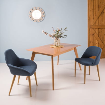 Стул Ларс Сканди Браун/Темный Орех / Lars_5