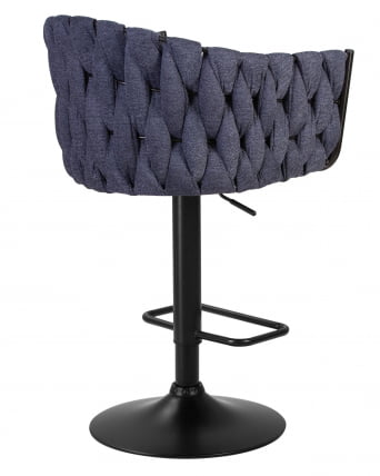Стул барный DOBRIN LEON Синяя ткань LAR-275-29_4