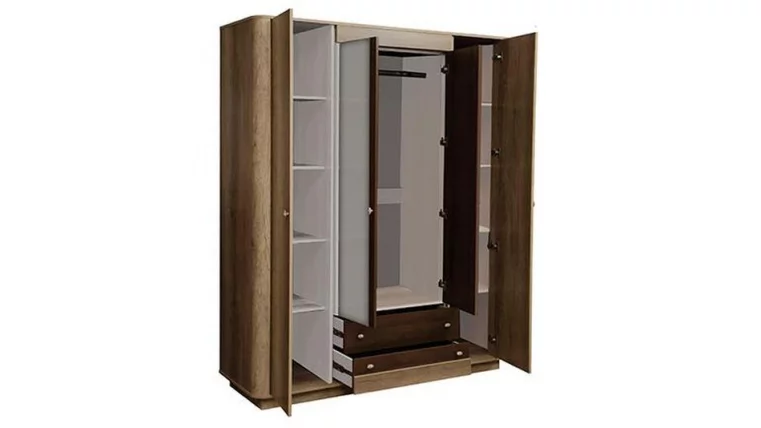 Шкаф для одежды Фантазия 34.01 Дуб каньон Дуб кальяри_1