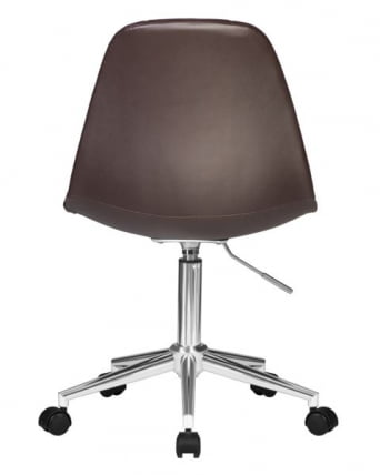 Офисное кресло для персонала DOBRIN MONTY (коричневый) 2 шт_5