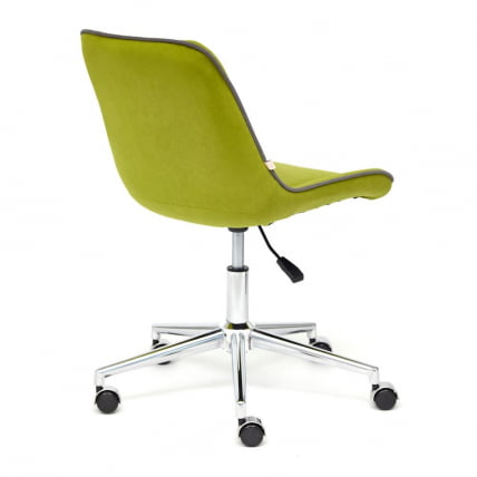 Кресло STYLE флок , олива, 23_3