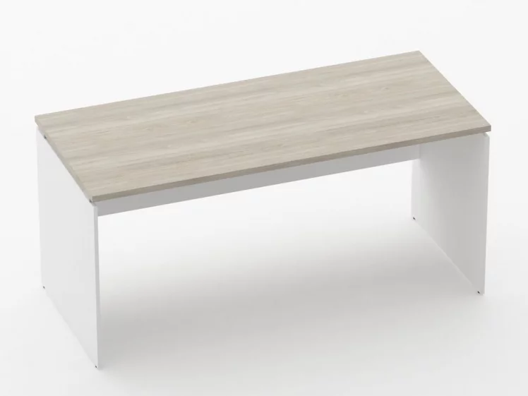 Стол прямой Deka ЛДСП каркас 75.07.16 Дуб Сантана светлый/Белый_0