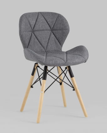 Стул Бон рогожка Темно-серый_1