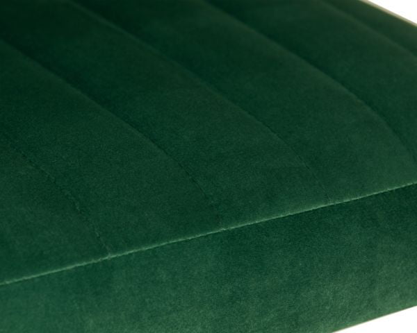 Стул барный ДОБРИН CХАРЛЙ БЛАCК (зеленый велюр (МДЖ9-88)) 2 шт / DOBRIN CHARLY BLACK (MJ9-88))_8
