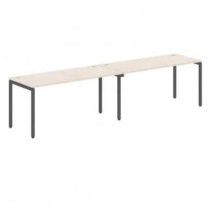 Стол двойной XTEN-S XWST 3270 Бук тиара/антрацит_0