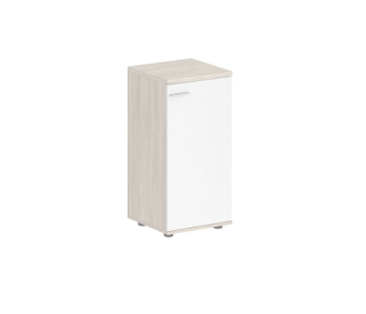 Шкаф низкий правый Sigma SG.806.OL.WH.R Дуб светлый Белый_0