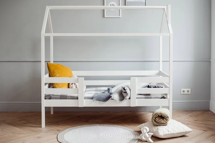 Кровать-домик RooRoom кд-22 Белый_1