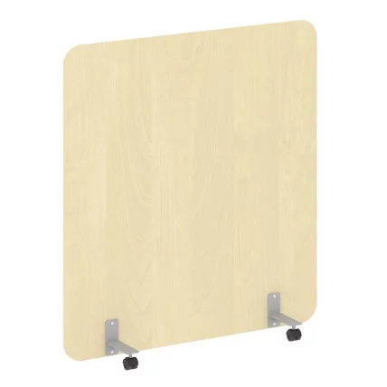 Перегородка на металлических опорах, на роликах R-line DP.R-140-150 Клен_0