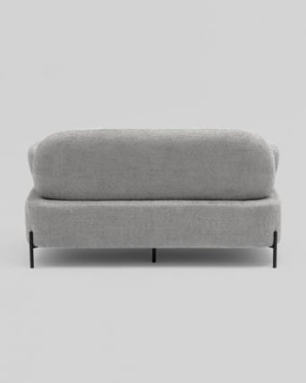 Диван Кэнди ткань букле светло-серый_3