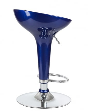 Стул барный DOBRIN BOMBA (синий металлик) 2 шт_4