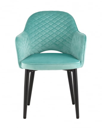 Стул Венера диамант велюр Мятный_2