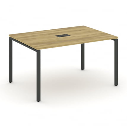 Стол переговорный (1 столешница) CONCEPT CN.PRG-012 Дуб Винченцо Антрацит_0