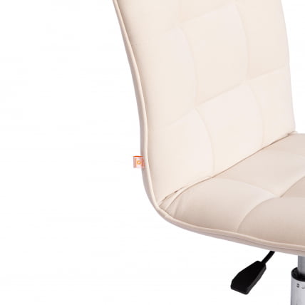 Кресло офисное ZERO СС флок , молочный, 4_8