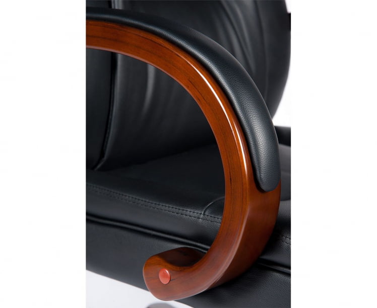 Кресло офисное Консул кожа Черный_5