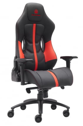 Кресло геймерское Everprof Jaguar Экокожа Красный_0