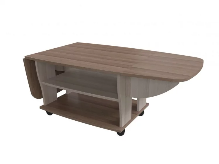 Стол журнальный 6-0212 Ясень шимо св/Ясень шимо темн_0