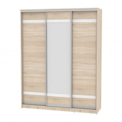 Шкаф-купе B-230х180х60-3(ДСС-D9D10D9)_0