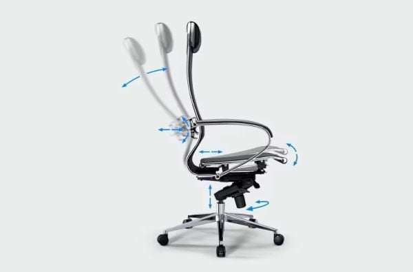 Кресло компьютерное Samurai S4-11U - Infinity /Kc06/Wm06/U1mL-mL(M26.B35.G25.W25)_7