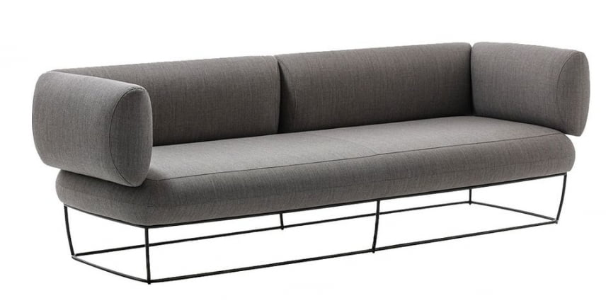 Диван трехместный подлокотник правый Деми А-17/11_0