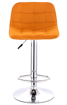 Барный стул Everprof Cooper Ткань Горчичный_1