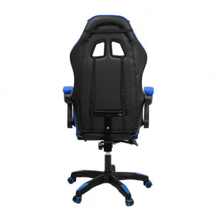 Кресло 088 цвет черный/синий с массажем 088-black-blue-mass_3