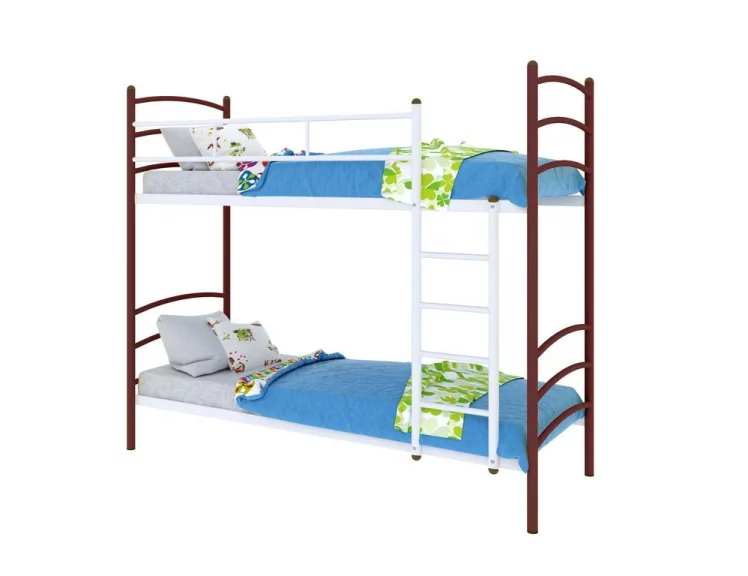 Кровать двухъярусная Милана Duo 800х2000 Медная шагрень_0