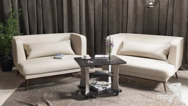 Стол журнальный Тип 8 Венге Цаво-дуб Белфорт_1