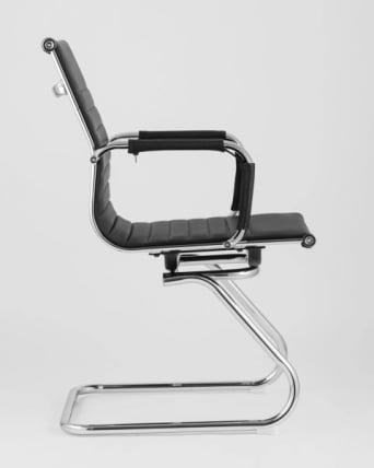 Кресло для посетителей ТопЧаирс Висит черное 2 шт. / TopChairs Visit_1