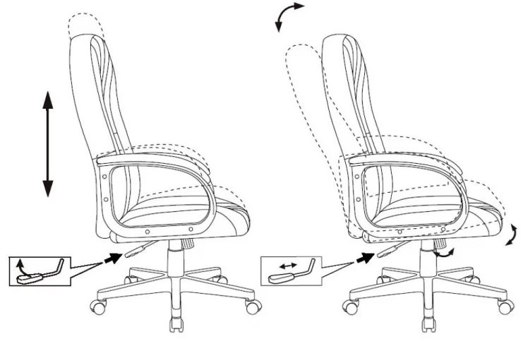 Кресло руководителя Бюрократ T-898/405-LBLUE Светло-голубой 38-405_6