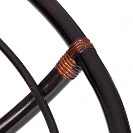 Диван MAMASAN/МАМАСАН 23/02 W /с подушкой/ 169х102х80 см, Antique brown, матрац 182х119 см, ткань серо-бежевая 3М 16/2_11