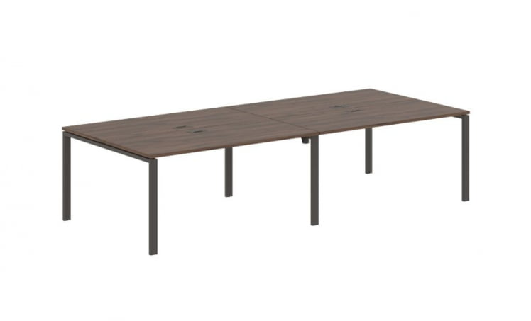 Бенч-система 4-местная EDIS EUWST 3113 Дуб Денвер темный Мокко_0