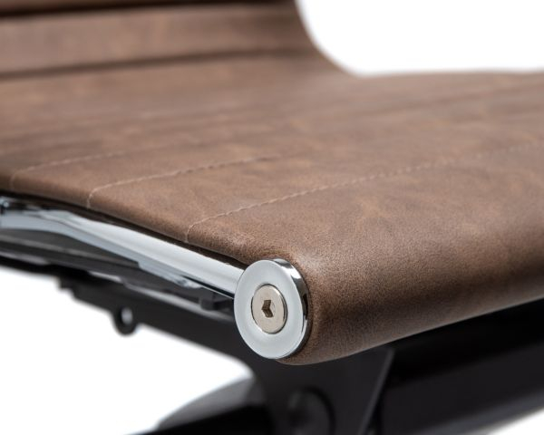 Офисное кресло для руководителей DOBRIN CLARK (коричневый лофт №320) 2 шт_11