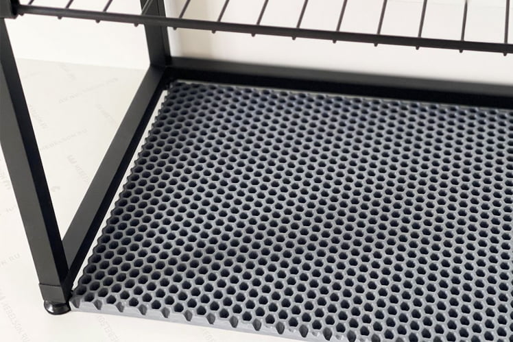 Обувница Краш LMN-13 черный муар/дуб крафт золотой_4