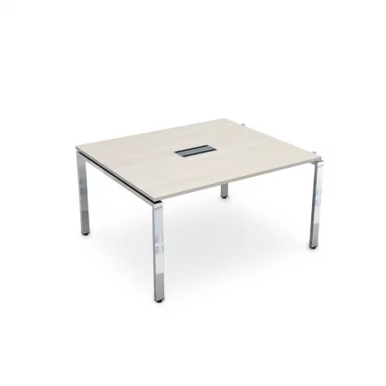 Стол системы БЭНЧ, переговорный, начальный GLOSS LINE НСПН-П.927 Ivory_0